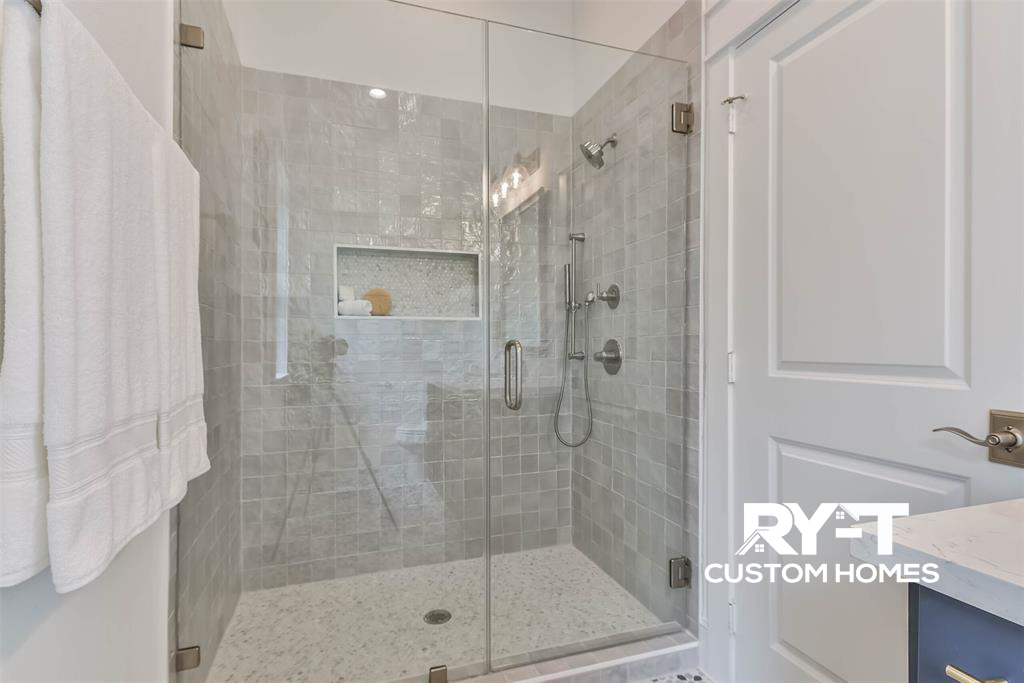 image of large walk-in shower
